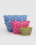 Baggu - Go Pouch Set - Pop Happy Mix - PRE-ORDER FOR SHIPPING AFTER MONDAY OCTOBER 12TH*