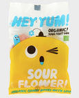 HEY YUM! Sour Flower - Organic Sour Fruit Gummies - 50g