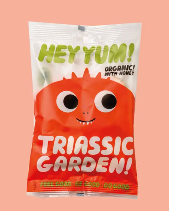 HEY YUM! Triassic Garden - Organic Fruit Marshmallows -100g