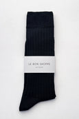 Le Bon Shoppe - His Socks - Black