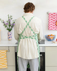 Tarta Gelatina - Cross Back Apron - Kale Crush