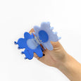 Chunks - Jester Flower Claw in Periwinkle + Blue