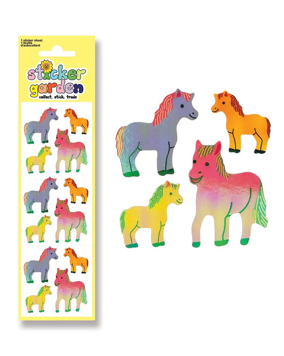 Sticker Garden - Jewel Pony Stickers