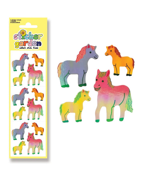 Sticker Garden - Jewel Pony Stickers