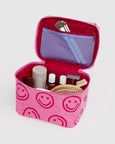 Baggu - Large Cosmetic Case - Azalea Pink Happy