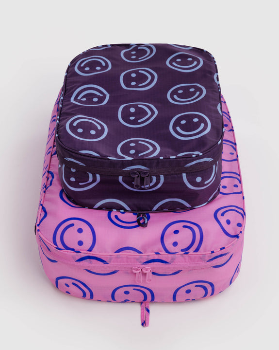 Baggu - Large Packing Cube Set - Bright Happy Mix - *PRE-ORDER FOR SHIPPING AFTER MONDAY OCTOBER 12TH*