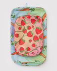 Baggu - Large Packing Cube Set - Carrots & Berries