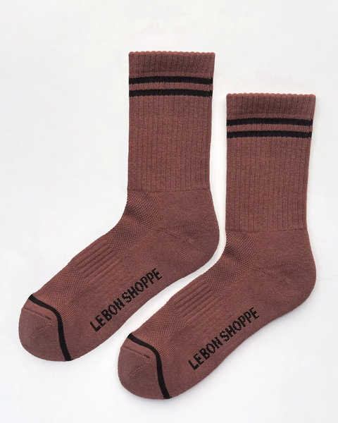 Le Bon Shoppe - Boyfriend Socks - Clay