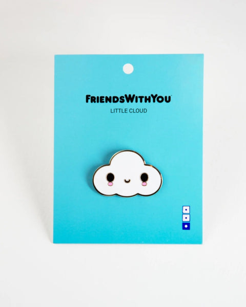 Third Drawer Down - Little Cloud Enamel Pin X Friendswithyou