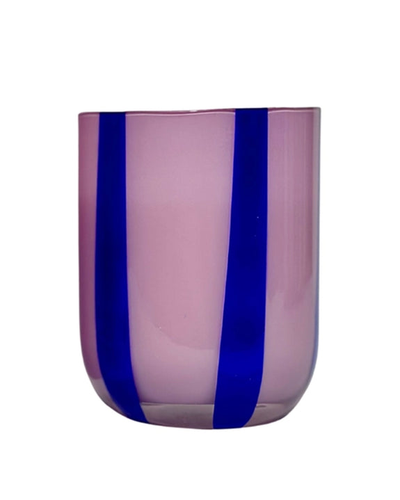 Maegen - Atina Glassware - Lilac & Navy