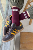 Le Bon Shoppe - Boyfriend Socks - Maroon