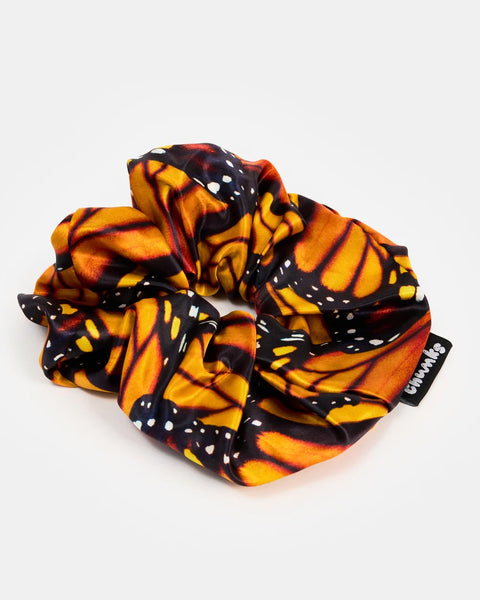 Chunks - Large Silk Scrunchie - Monarch