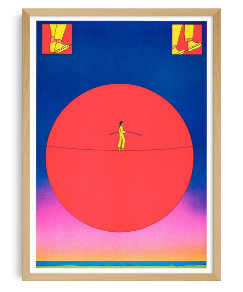 KIBLIND Atelier - María Medem - If you could, would you choose to see the future? - A3 Poster