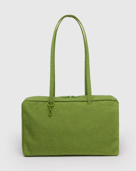 Baggu - Medium Nylon Bowler Bag - Green Juice