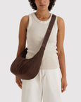 Baggu - Medium Nylon Crescent Bag - Coffee