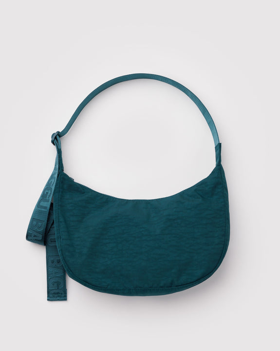 Baggu - Medium Nylon Crescent Bag - Deep Sea – Pinky's Melbourne