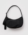 Baggu - Medium Nylon Crescent Bag - Black - Studs - *PRE-ORDER FOR SHIPPING AFTER MONDAY OCTOBER 12TH*