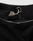 Baggu - Medium Nylon Crescent Bag - Black - Studs - *PRE-ORDER FOR SHIPPING AFTER MONDAY OCTOBER 12TH*