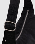 Baggu - Medium Nylon Crescent Bag - Black - Studs - *PRE-ORDER FOR SHIPPING AFTER MONDAY OCTOBER 12TH*