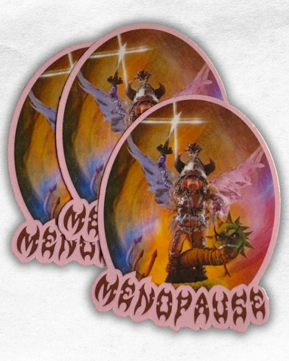 Carla Adams - Menopause vinyl sticker