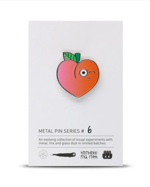 Studio Arhoj - Metal Pin: Series #6 - Peach