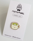 Natamori - Matcha Latte - Enamel Pin