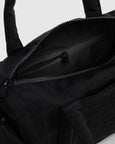 Baggu - Nylon Duffle Bag - Black - PRE-ORDER FOR SHIPPING AFTER MONDAY OCTOBER 12TH*