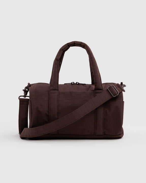 Baggu - Nylon Duffle Bag - Coffee - *PRE-ORDER FOR SHIPPING AFTER MONDAY OCTOBER 12TH*