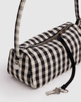 Baggu - Nylon Loaf Bag - Black and Cream Gingham - PRE-ORDER FOR SHIPPING AFTER MONDAY OCTOBER 12TH*