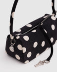 Baggu - Nylon Loaf Bag - Black and Cream Polka Dot - PRE-ORDER FOR SHIPPING AFTER MONDAY OCTOBER 12TH*