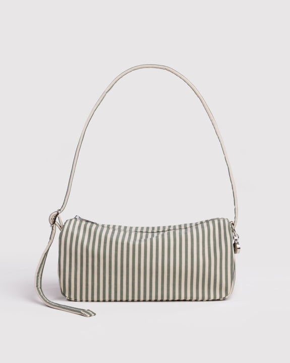 Baggu - Nylon Loaf Bag - Sage Stripe
