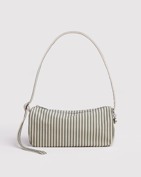 Baggu - Nylon Loaf Bag - Sage Stripe