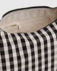 Baggu - Nylon Meringue Bag - Black and Cream Gingham - PRE-ORDER FOR SHIPPING AFTER MONDAY OCTOBER 12TH*