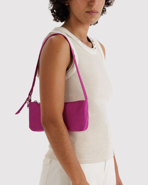 Baggu - Nylon Pochette - Deep Fuchsia