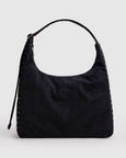 Baggu - Nylon Shoulder Bag - Studs - Black