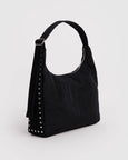 Baggu - Nylon Shoulder Bag - Studs - Black