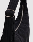 Baggu - Nylon Shoulder Bag - Studs - Black