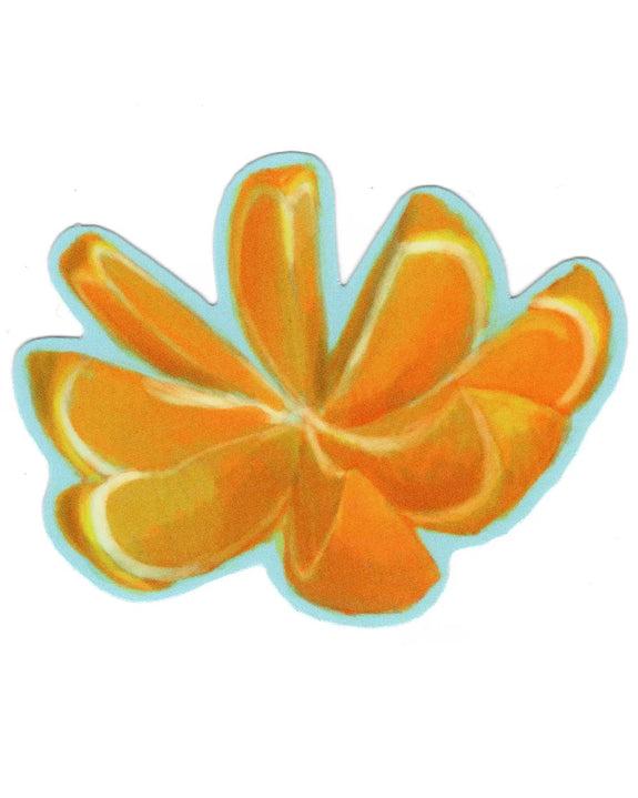 Rags AF - Orange Sliced! Sticker