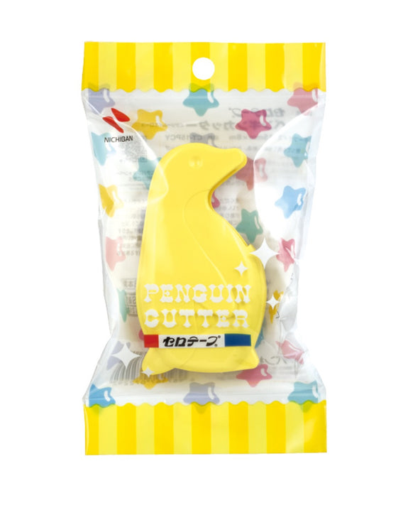 NICHIBAN - Tape Dispenser Penguin - Yellow
