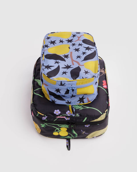 Baggu - Packing Cube Set - Winter Orchard - *PRE-ORDER FOR SHIPPING AFTER MONDAY OCTOBER 12TH*