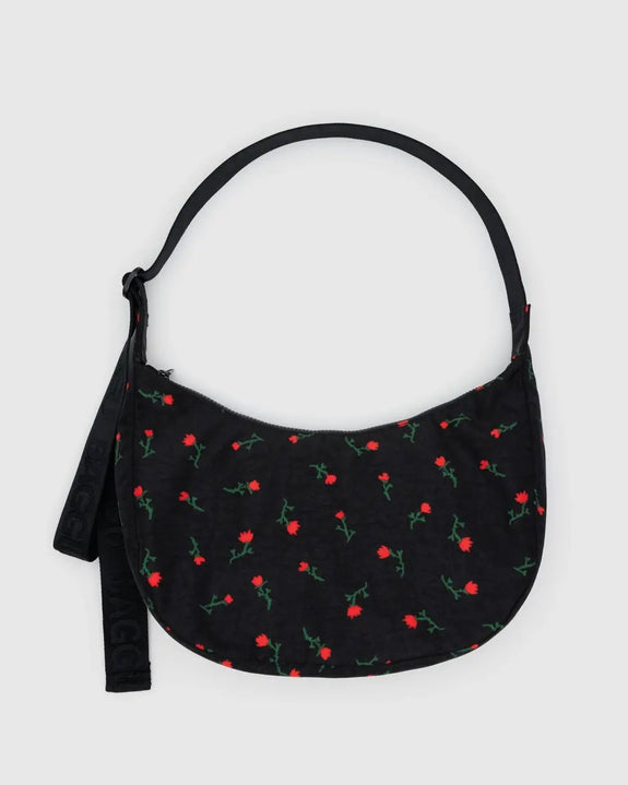 Baggu - Medium Nylon Crescent Bag - Painted Wildflower