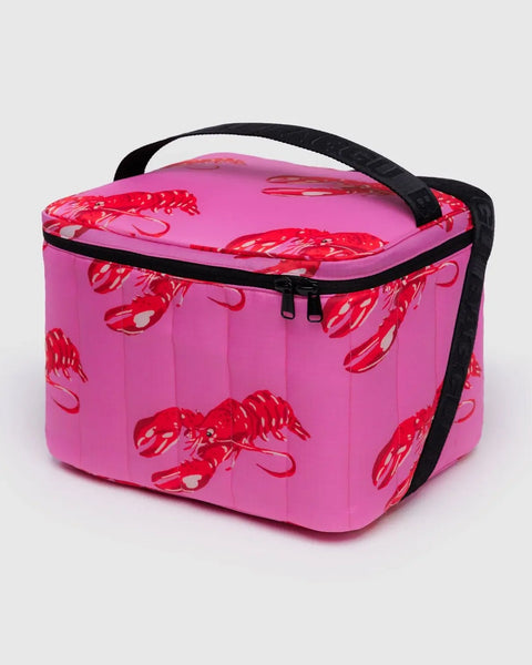 Baggu - Puffy Cooler Bag - Pink Lobster