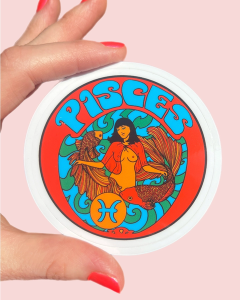 Astral Weekend - Zodiac Sticker - Pisces