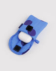 Baggu - Puffy Earbuds Case - Blue Polka Dot
