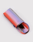 Baggu - Puffy Glasses Sleeve - Gradient Stripe Poppy & Lilac