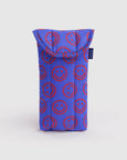 Baggu - Puffy Glasses Sleeve - Mini Cobalt Happy - PRE-ORDER FOR SHIPPING AFTER MONDAY OCTOBER 12TH*