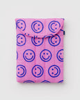 Baggu - Puffy Laptop Sleeve 13/14 Inch - Pop Pink Happy - PRE-ORDER FOR SHIPPING AFTER MONDAY OCTOBER 12TH*