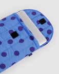 Baggu - Puffy Laptop Sleeve - 16 Inch - Blue Polka Dot