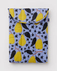 Baggu - Puffy Laptop Sleeve - 16 Inch - Golden Pears - PRE-ORDER FOR SHIPPING AFTER MONDAY OCTOBER 12TH*