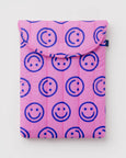 Baggu - Puffy Laptop Sleeve - 16 Inch - Pop Pink Happy - PRE-ORDER FOR SHIPPING AFTER MONDAY OCTOBER 12TH*